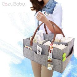 Baby Diaper Bag Nappy Travel Organizer Storage Caddy