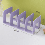 Plastic desktop book holder multi color