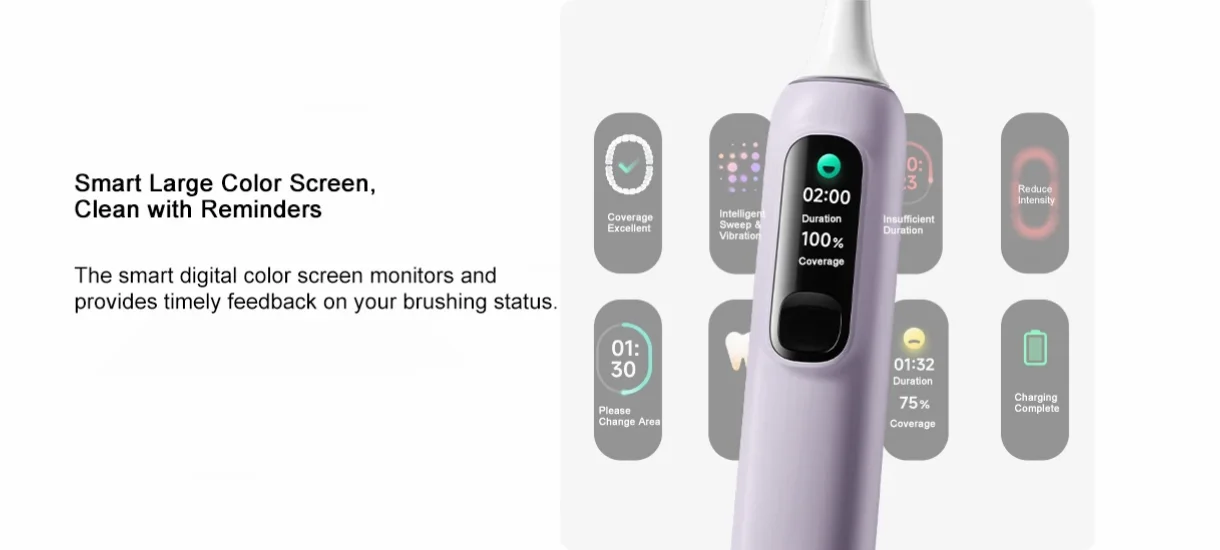 Xiaomi electric toothbrush advanced oral care design