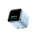 Anker Nano 45W USB-C GaN Charger A121D with Smart Display