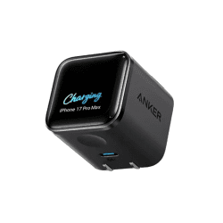 Anker Nano 45W USB-C GaN Charger A121D with Smart Display