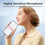 JOYROOM JR-EW03 Earbuds Cable and Jack Detail