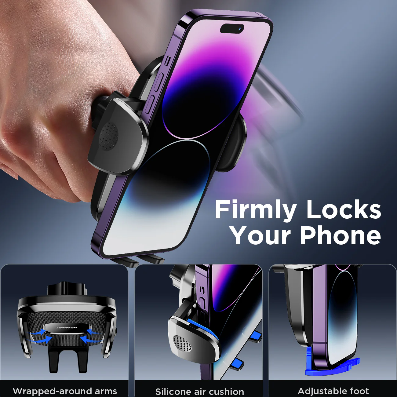 JOYROOM JR-ZS259 Car Phone Holder for Windshield