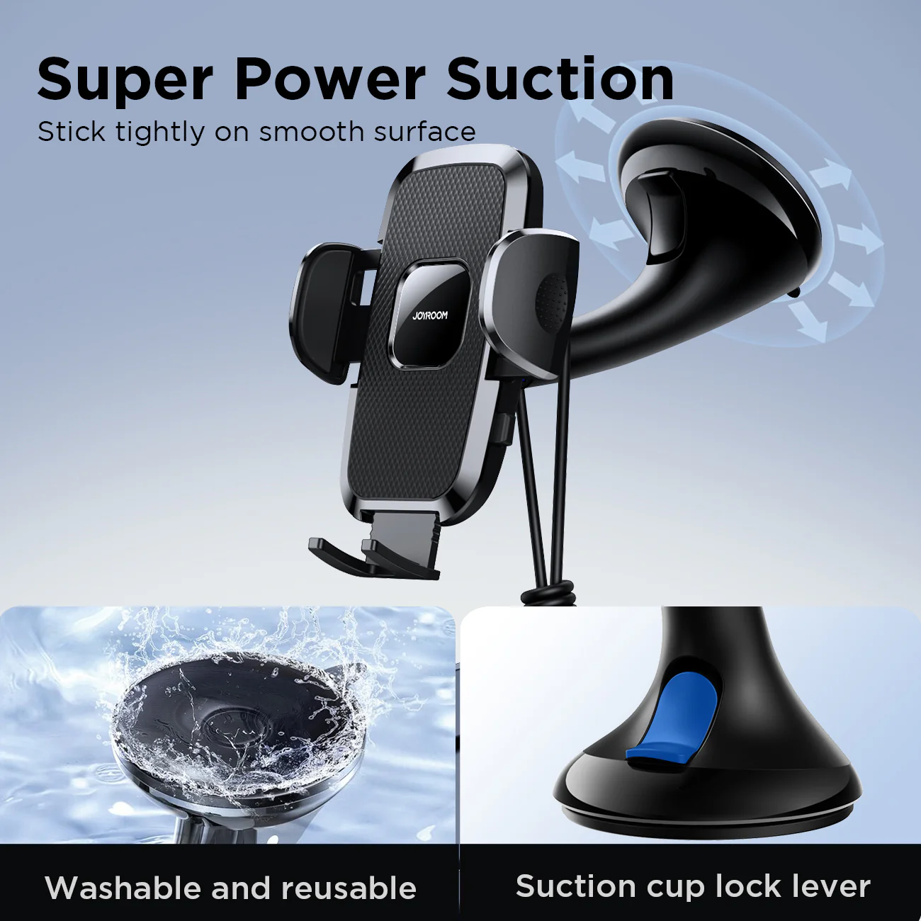 JOYROOM JR-ZS259 Car Phone Holder for Windshield