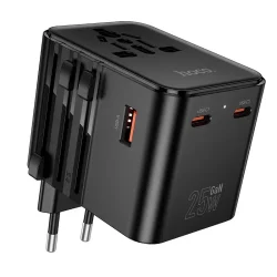 Buy Hoco AC31 USB-C PD 25W Global Universal Travel Adapter online in Bangladesh