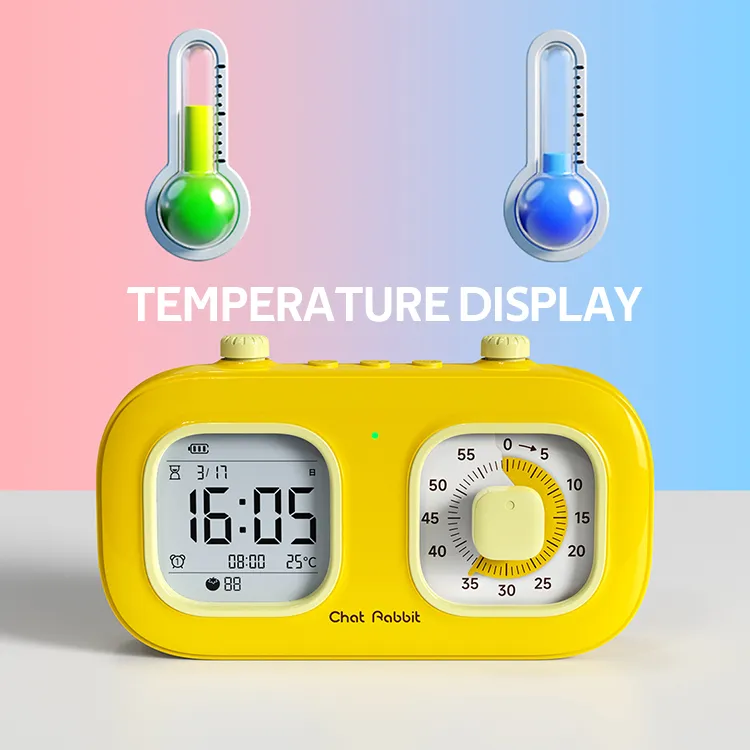 Youpin Chat Rabbit Dual Screen Time Manager smart productivity clock for Bangladesh students