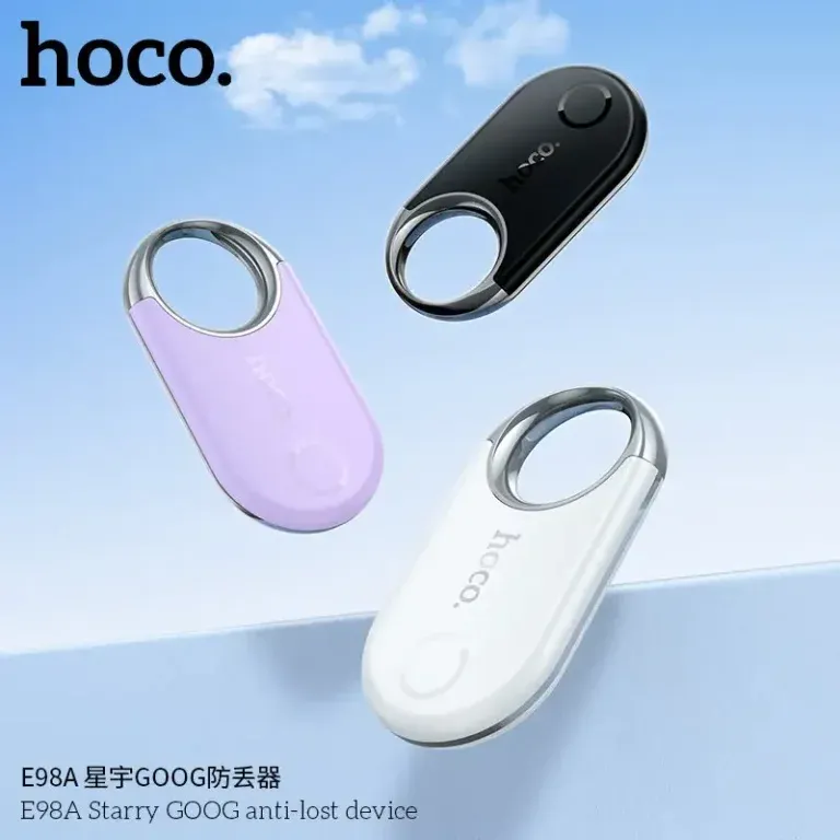 HOCO Anti-Lost Smart Tag E98A compact Bluetooth tracker for keys and bags