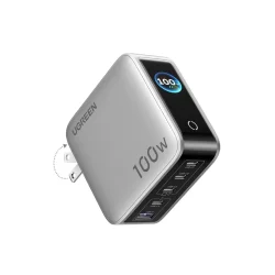 UGREEN X773 Nexode Pro 100W smart digital display 5-port GaN fast desktop charger for laptop and smartphone charging