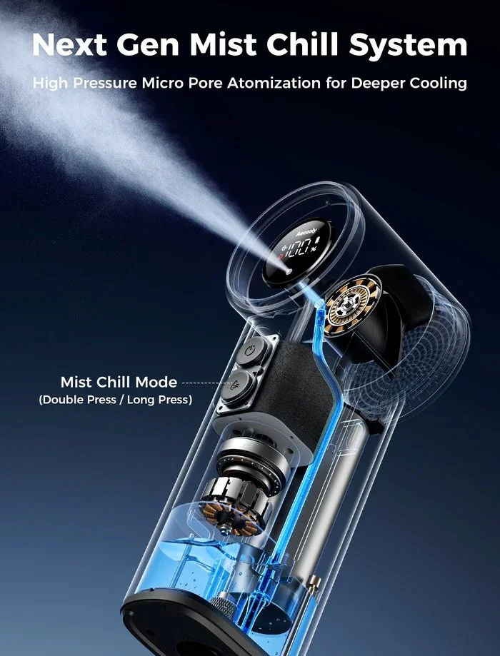 mist spray fan portable cooling device Bangladesh