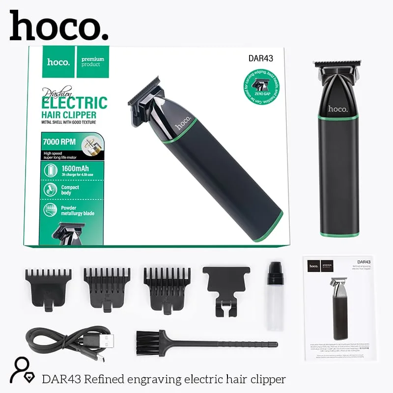 HOCO 8-in-1 Electric Hair Clipper DAR43 for Home and Salon Styling