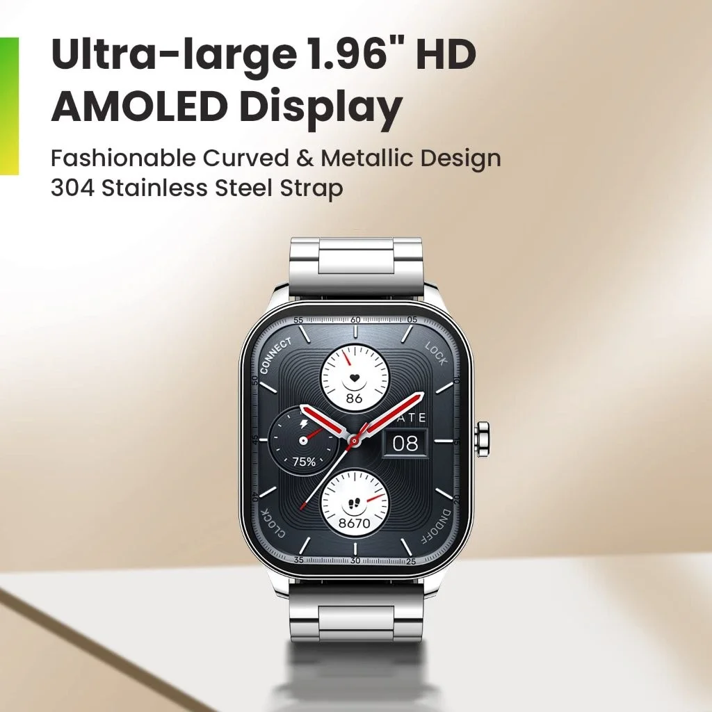 Buy Amazfit Pop 3S BT Calling Smart Watch metal from Gears Wheel Bangladesh 