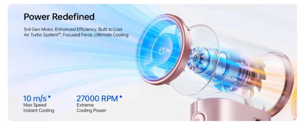 Buy JISULIFE Life9S Turbo Power Fan Online in Bangladesh