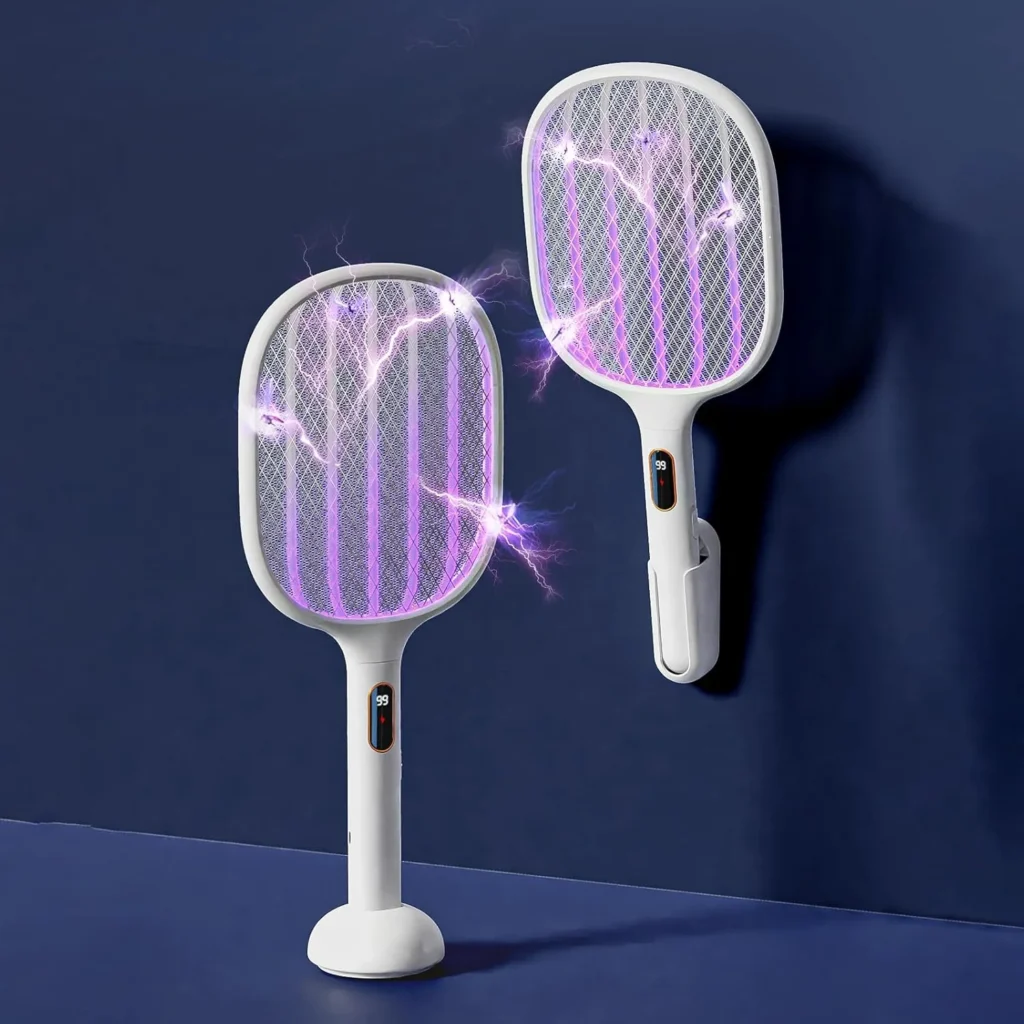 Qualitell S1 rechargeable mosquito racket smart display Bangladesh 