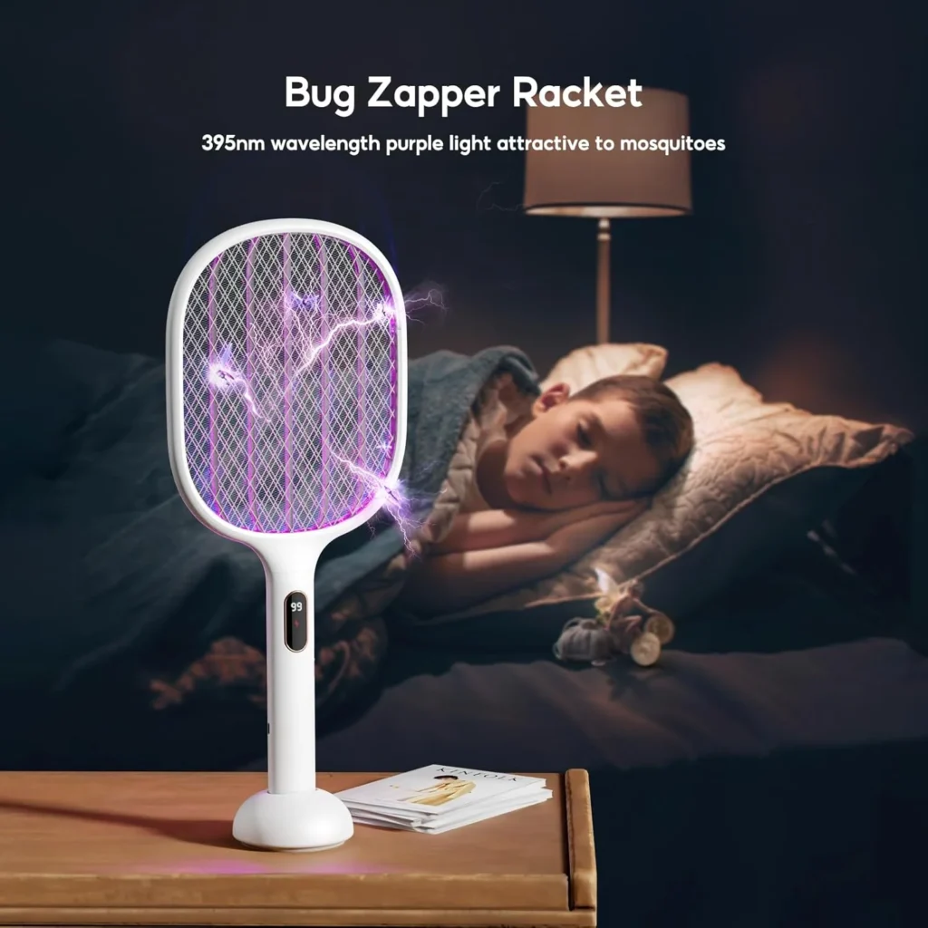 Qualitell S1 mosquito killer racket digital display technology BD 