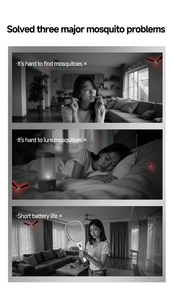 Xiaomi Qualitell S2 Portable Electric Mosquito Swatter BD