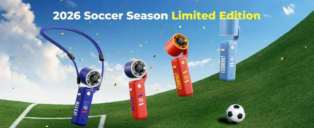 Original Aecooly Air Gimbal World Cup Edition PF04 Portable Turbo Fan BD