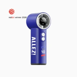 2. Front View of Aecooly Cold Air Misting Fan World Cup Edition
