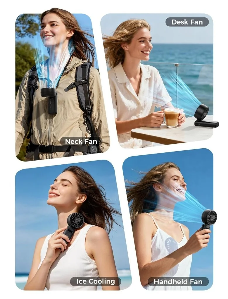 6. Aecooly PC01 Halo 04 ICING USB Rechargeable Fan Bangladesh 