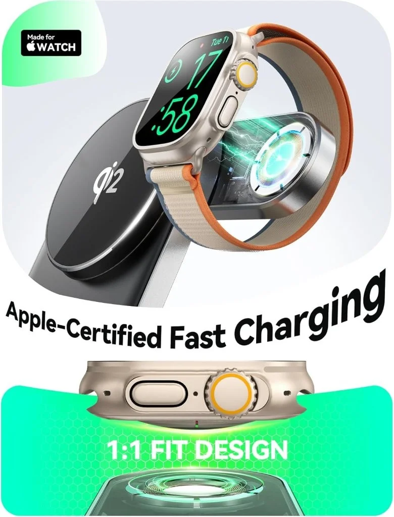 JOYROOM JR-W17 Qi2 3 in 1 Wireless Charger best price in Bangladesh