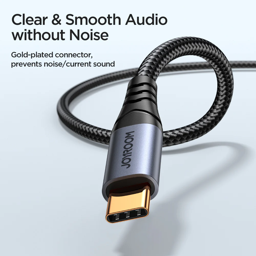 JOYROOM SY-A07 Type-C To 3.5mm Audio Cable HIFI Price in BD