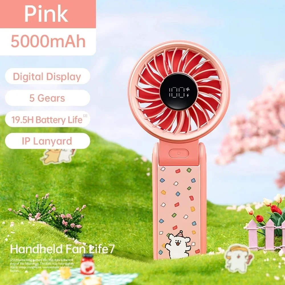 Jisulife Maltese Life 7 Portable Handheld Fan Best Price Bangladesh