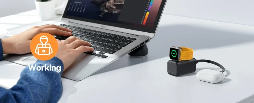 Buy Joyroom JR-W13 smartwatch charger powerbank online Bangladesh