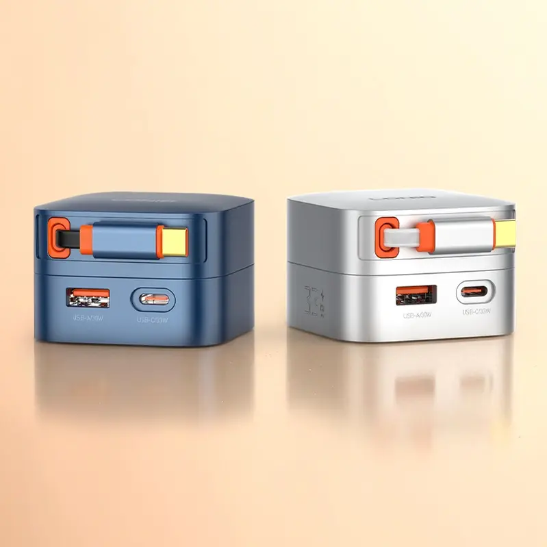 LDNIO Q9 USB-C PD Charger with Retractable Cable Low Price Bangladesh