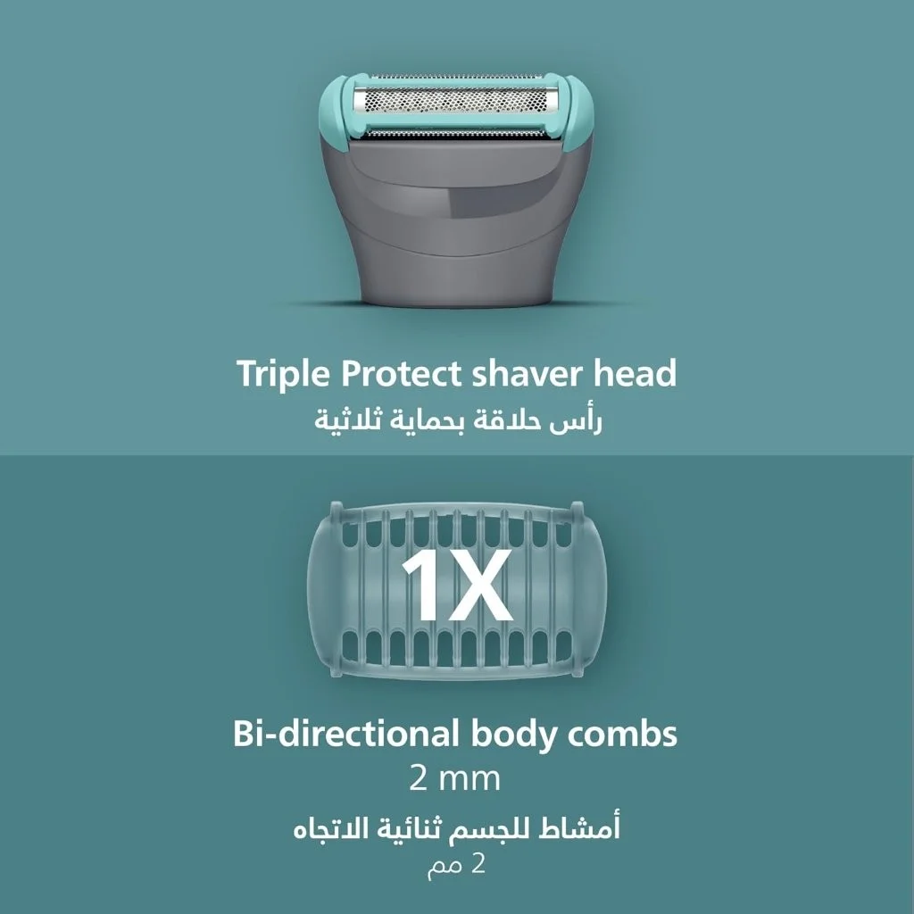 Philips 3000 Series Body Groomer comparison layout
