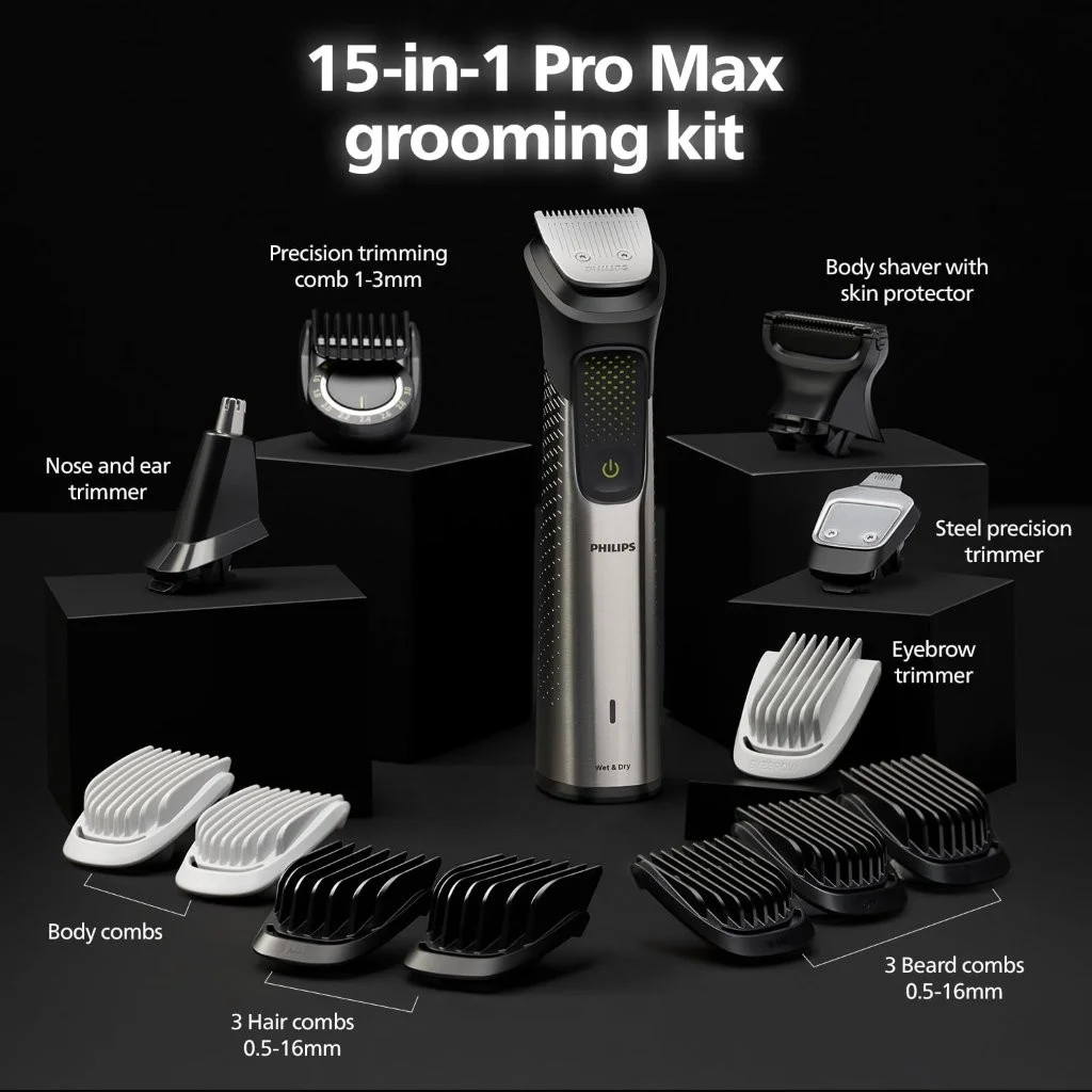 Philips MG9551/65 Multi Grooming Kit from Gears Wheel