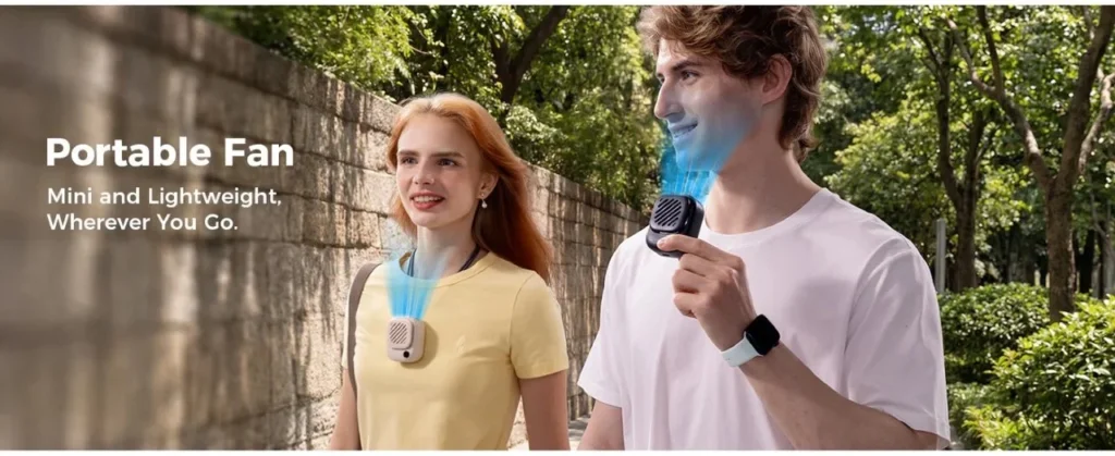 Original Aecooly Click Clip Mini Portable Fan online at Gears Wheel