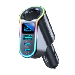 JOYROOM JR-CL21 150W Car Charger with LED Digital Display Price in BD