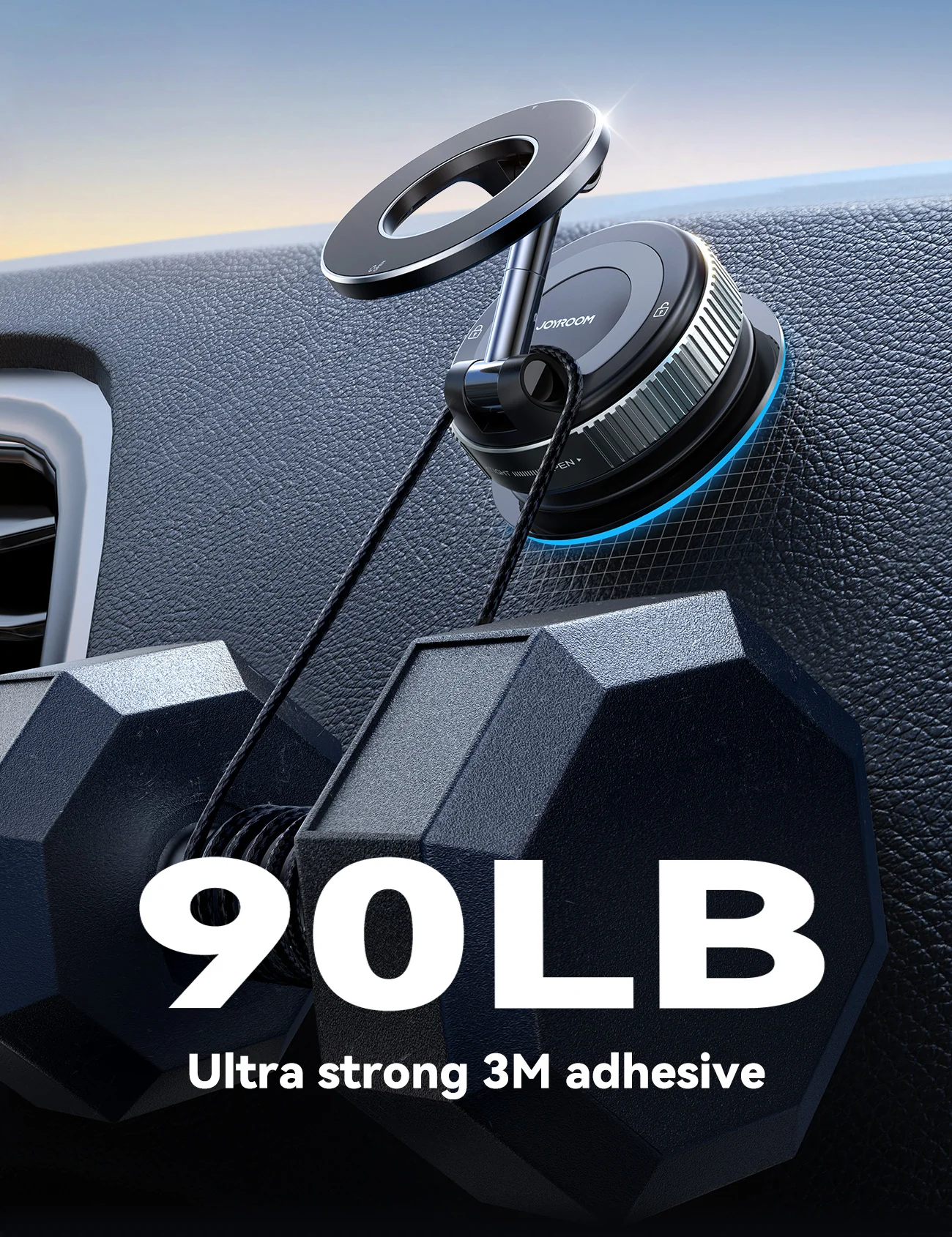 JOYROOM JR-ZS501 Magsafe Suction Cup Phone Mount
