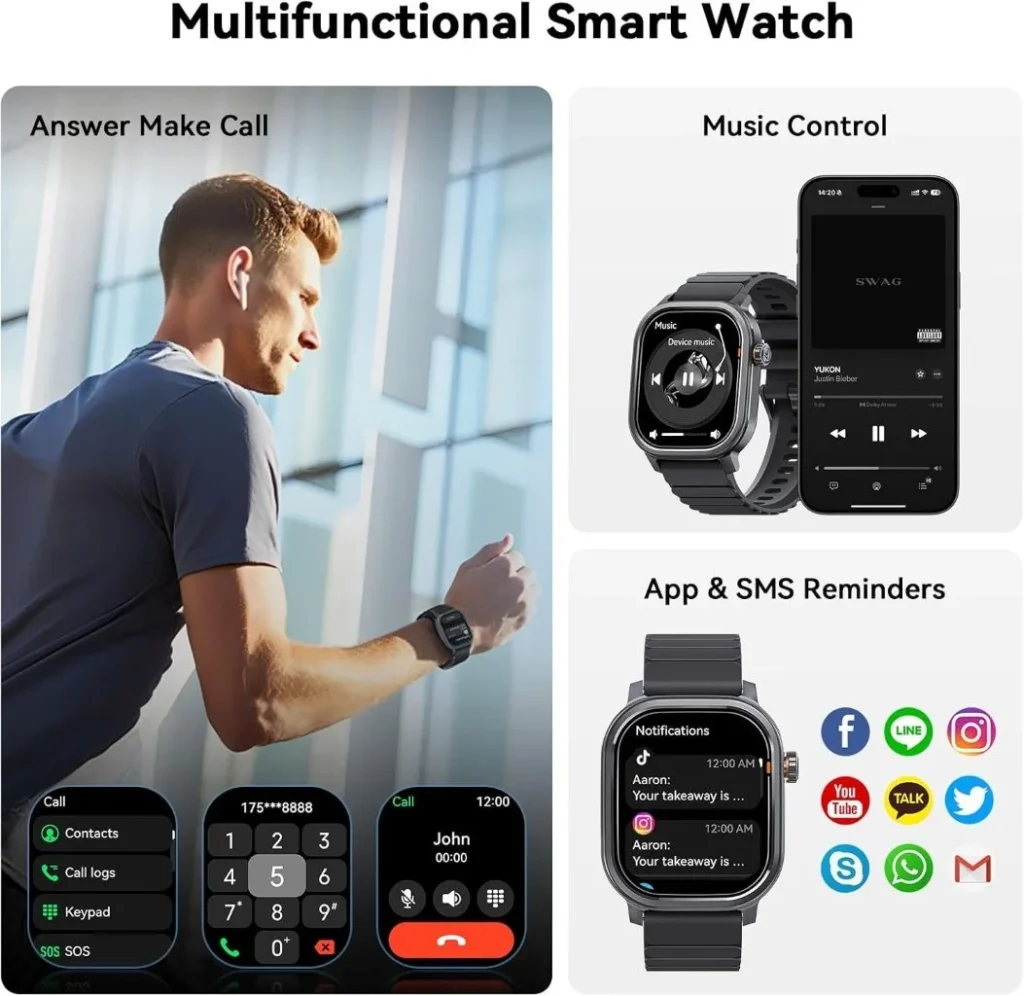 KOSPET Pulse Smartwatch official product image Bangladesh
