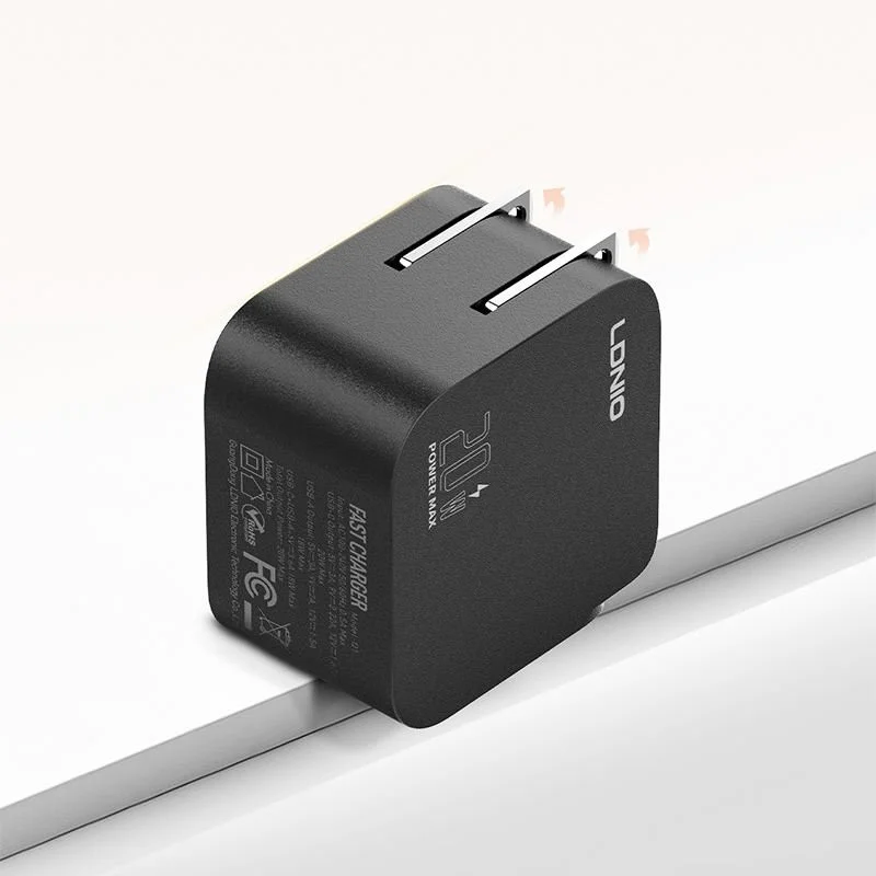 LDNIO Q1 20W PD Fast Charger with USB-C and USB-A Ports
