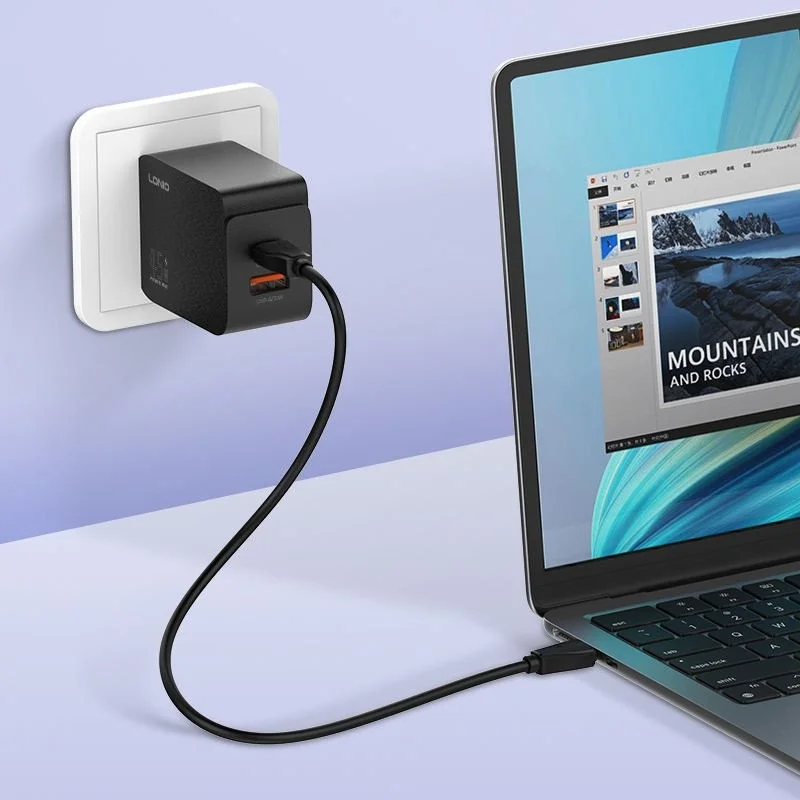 LDNIO Q3 45W USB-C fast charger for smartphones and tablets