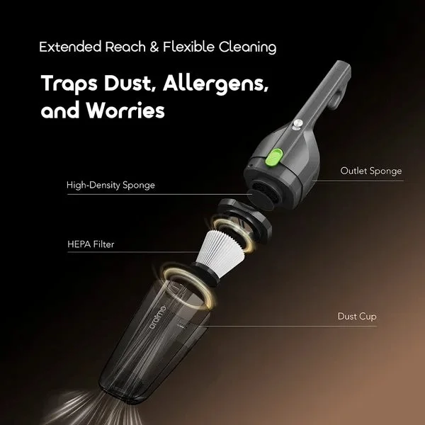 Oraimo OSV-252A 2-in-1 corded vacuum cleaner for home cleaning Bangladesh