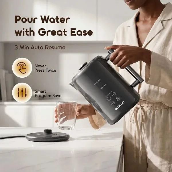 Oraimo Smart Electric Kettle with Large 1.7 Liter Capacity