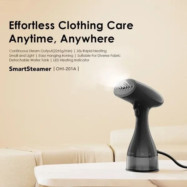 Buy Oraimo Smart Steamer OHI-201A 1500W Handheld Garment Steamer in Bangladesh