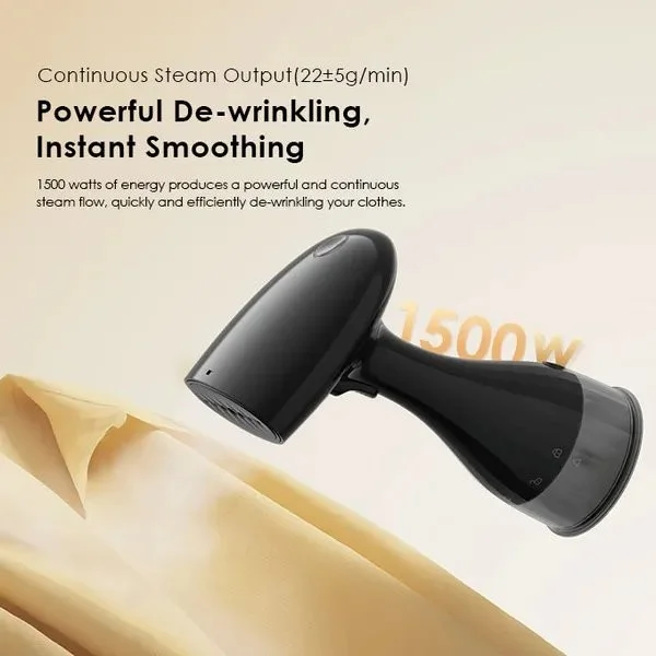 Oraimo Smart Steamer OHI-201A Portable Garment Steamer at Gears Wheel