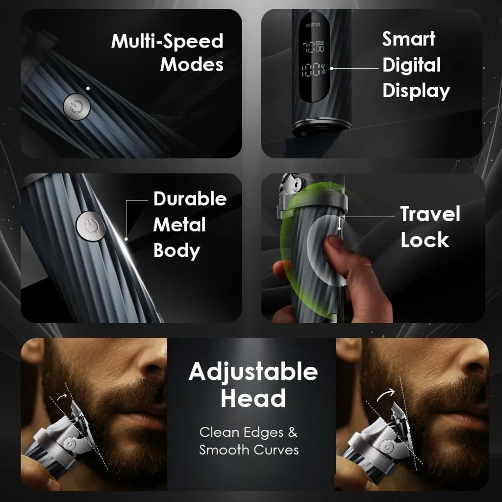 Buy Oraimo SmartTrimmer 2 Pro OTR-280 Beard Trimmer in Bangladesh - Gears Wheel