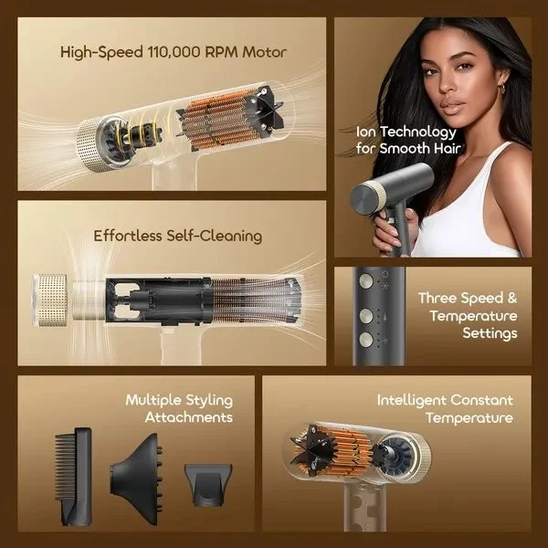 Oraimo SwiftDry Hair Dryer OHD-550N lightweight hair styling dryer