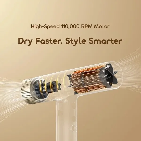 Oraimo SwiftDry Hair Dryer OHD-550N front view for sale in Bangladesh