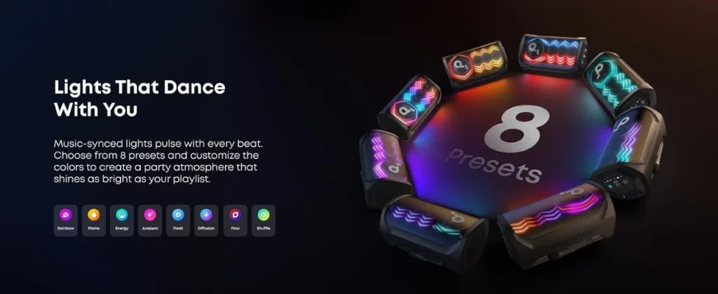 Anker Soundcore Rave 3S 200W AI Party Speaker