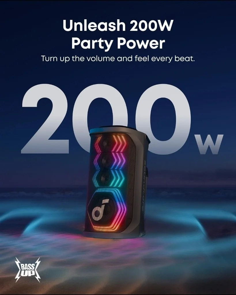 Soundcore Rave 3S 200W Bluetooth Party Speaker