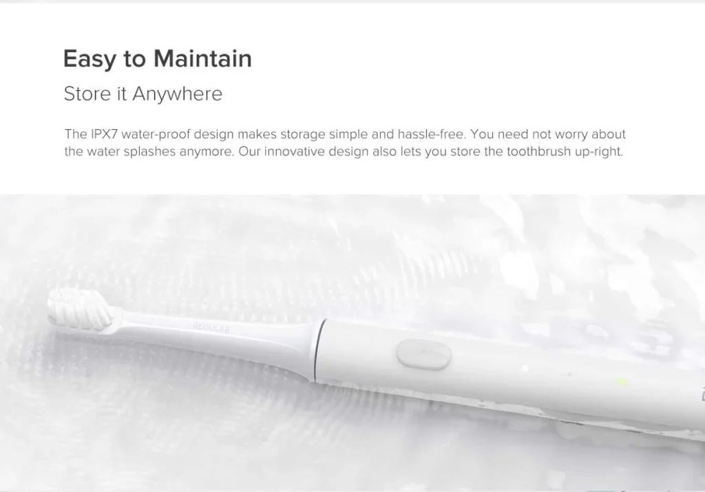 Xiaomi T100 Sonic Electric Toothbrush Low Price Bangladesh
