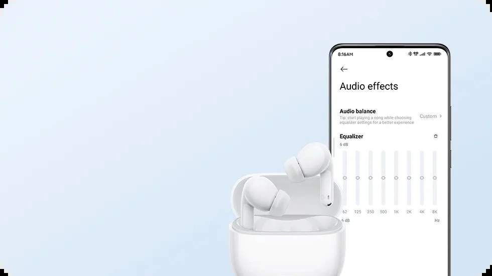 Redmi 8 Lite 42dB noise cancellation