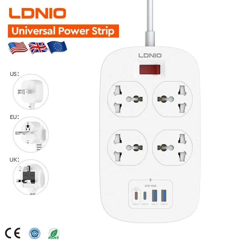 LDNIO SC4407C Multiport USB Charging Power Strip